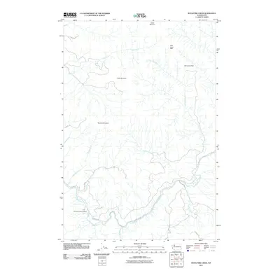 2011 Map of Woolford Creek, 2011 Print