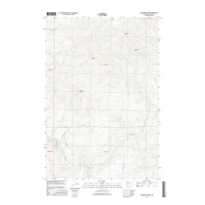 2017 Map of Woolford Creek, 2017 Print