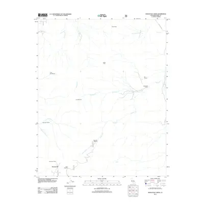 2012 Map of Woolstalf Creek, 2012 Print