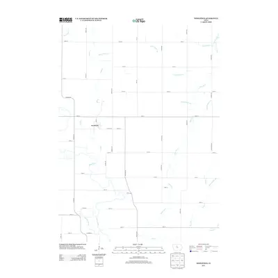 2013 Map of Woolstock, 2013 Print