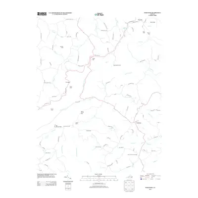 2013 Map of Woolwine, 2013 Print