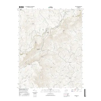 2016 Map of Woolwine, 2016 Print