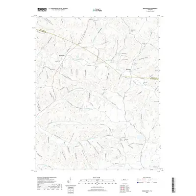2019 Map of Woolworth, 2019 Print