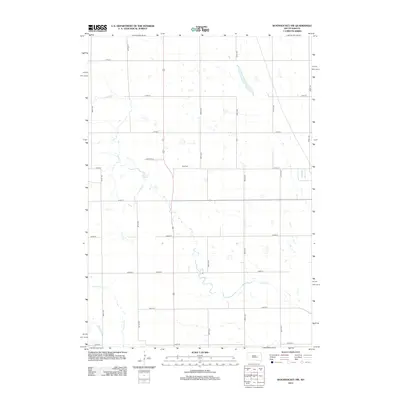 2012 Map of Woonsocket NW, 2012 Print