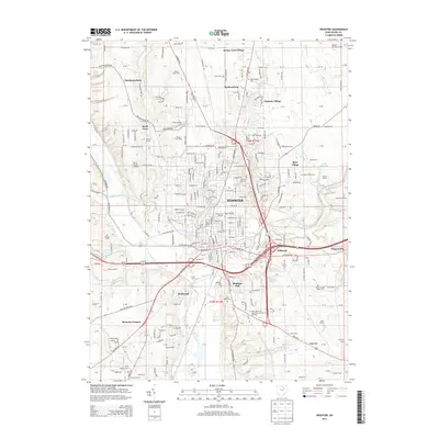 2013 Map of Wooster, 2013 Print