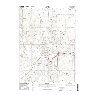 2016 Map of Wooster, 2016 Print