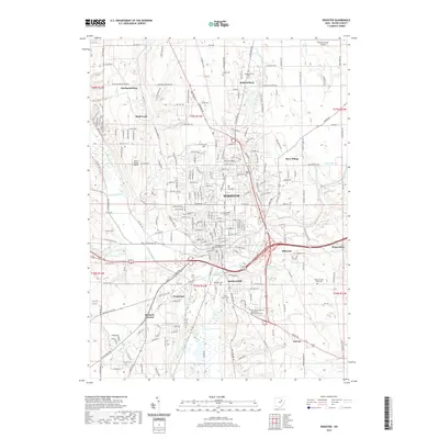 2019 Map of Wooster, 2019 Print