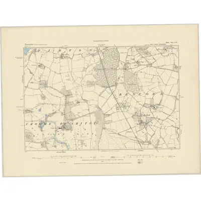 1884 Map of Worcestershire XLI.SW
