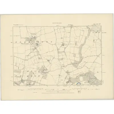 1884 Map of Worcestershire XLII.NW