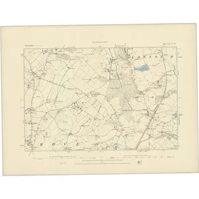 1883 Map of Worcestershire XVI.NW