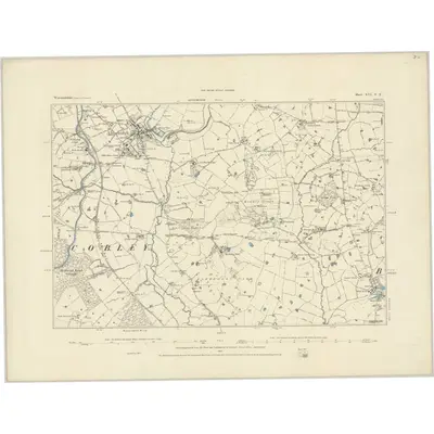 1883 Map of Worcestershire XVI.SE