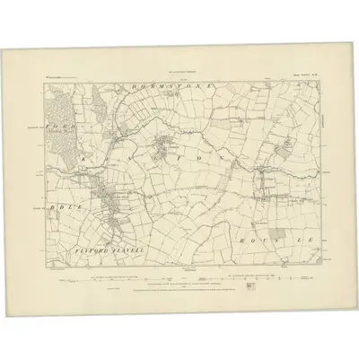 1884 Map of Worcestershire XXXV.NW