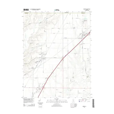 2015 Map of Worden, 2015 Print