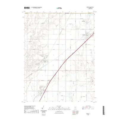 2021 Map of Worden, 2021 Print