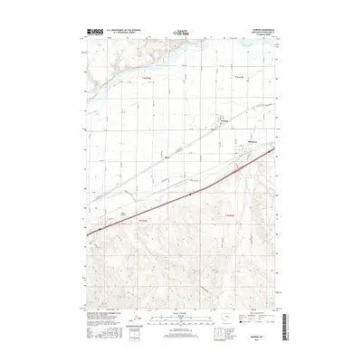 2017 Map of Worden, 2017 Print