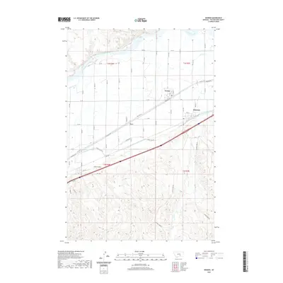 2020 Map of Worden, 2020 Print