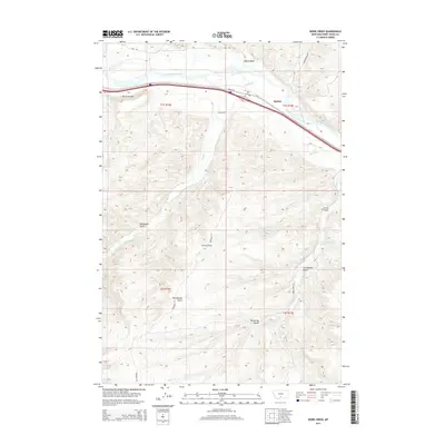2014 Map of Work Creek, 2014 Print