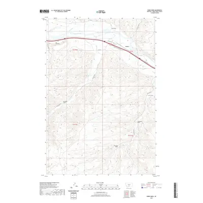 2020 Map of Work Creek, 2020 Print