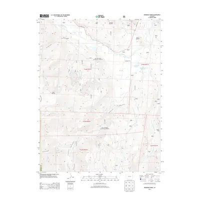 2013 Map of Workman Creek, 2013 Print
