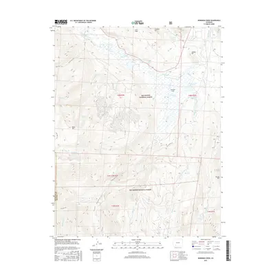2016 Map of Workman Creek, 2016 Print