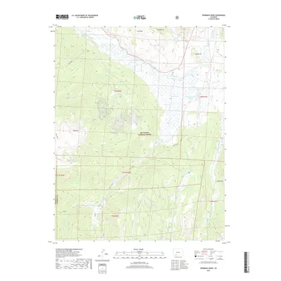 2019 Map of Workman Creek, 2019 Print