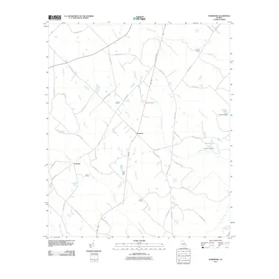 2011 Map of Workmore, 2011 Print