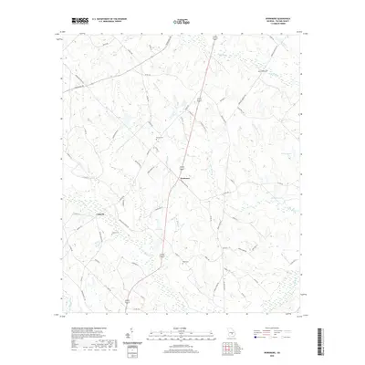 2020 Map of Workmore, 2020 Print