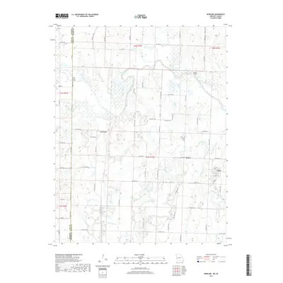 2017 Map of Worland, 2017 Print