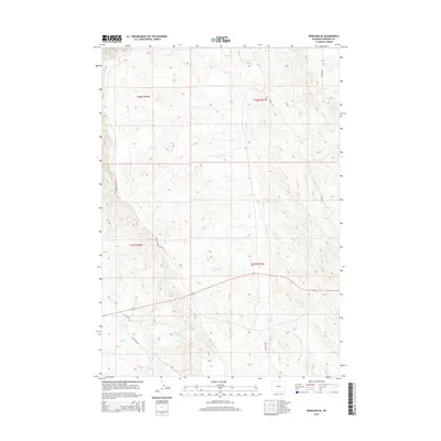 2015 Map of Worland SE, 2015 Print
