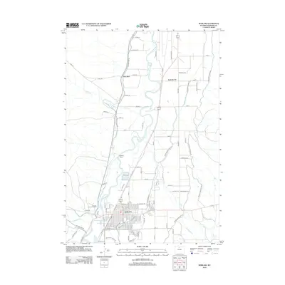 2012 Map of Worland, 2012 Print