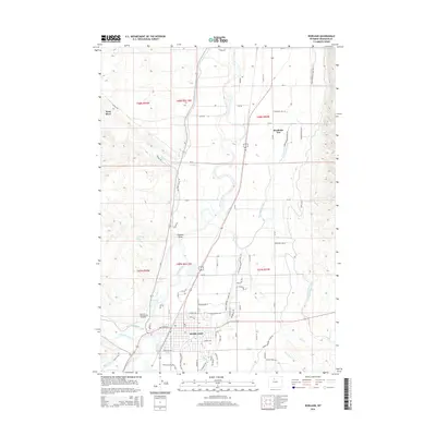 2015 Map of Worland, 2015 Print
