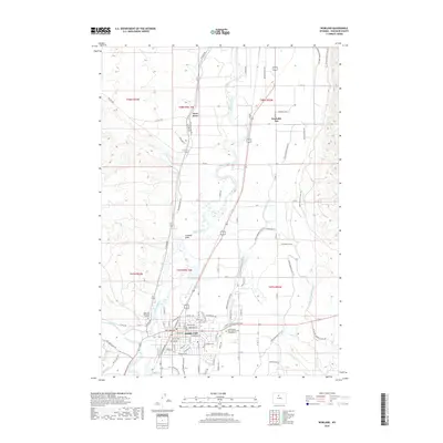 2018 Map of Worland, 2018 Print