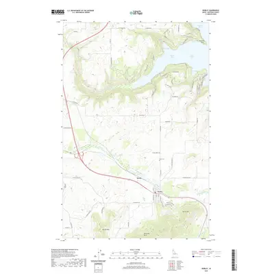 2020 Map of Worley, 2020 Print