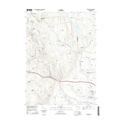 2015 Map of Woronoco, 2015 Print