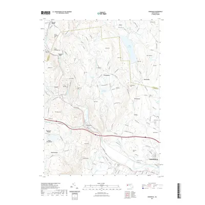 2021 Map of Woronoco, 2021 Print