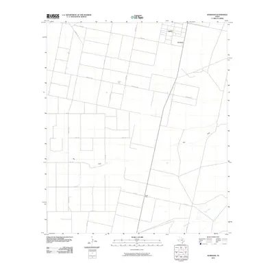 2010 Map of Worsham, 2010 Print