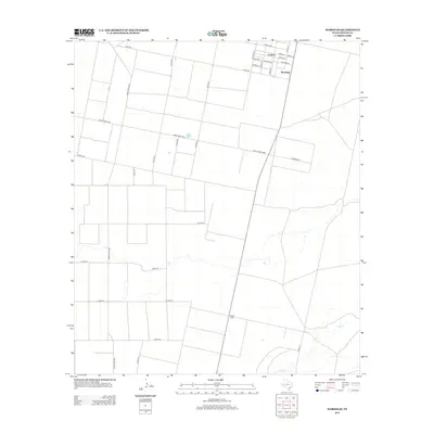 2013 Map of Worsham, 2013 Print