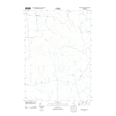 2013 Map of Worth Center, 2013 Print