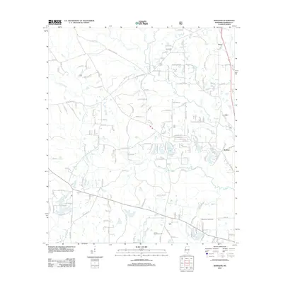 2012 Map of Wortham, 2012 Print