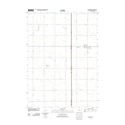 2012 Map of Worthing, 2012 Print