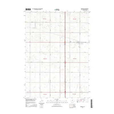 2015 Map of Worthing, 2015 Print
