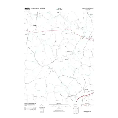 2013 Map of Worthington, 2013 Print
