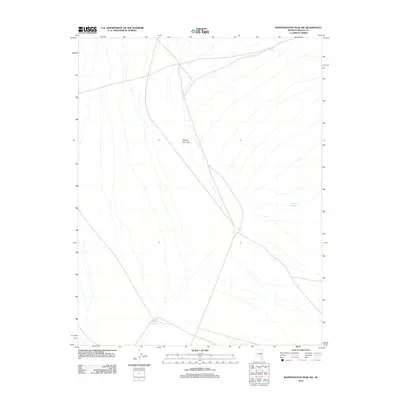 2012 Map of Worthington Peak SW, 2012 Print