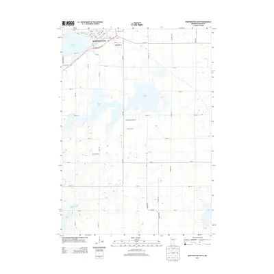 2013 Map of Worthington South, 2013 Print