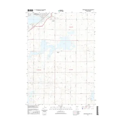 2016 Map of Worthington South, 2016 Print