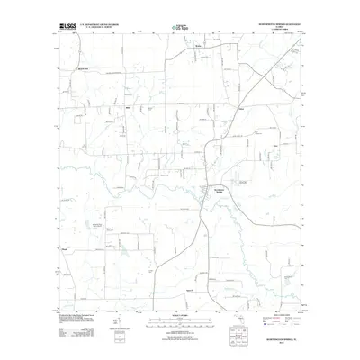 2012 Map of Worthington Springs, 2012 Print