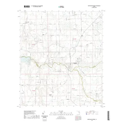 2021 Map of Worthington Springs, 2021 Print