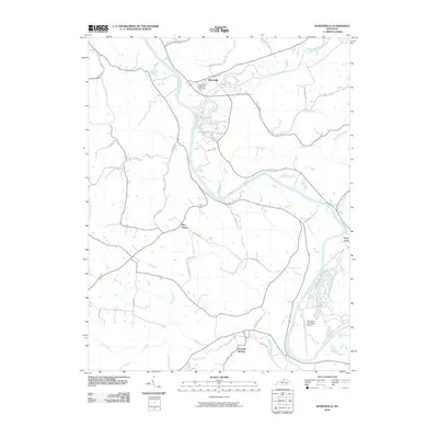 2010 Map of Worthville, 2010 Print