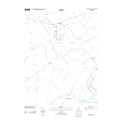 2013 Map of Worthville, 2013 Print