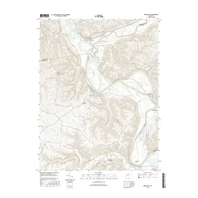 2016 Map of Worthville, 2016 Print